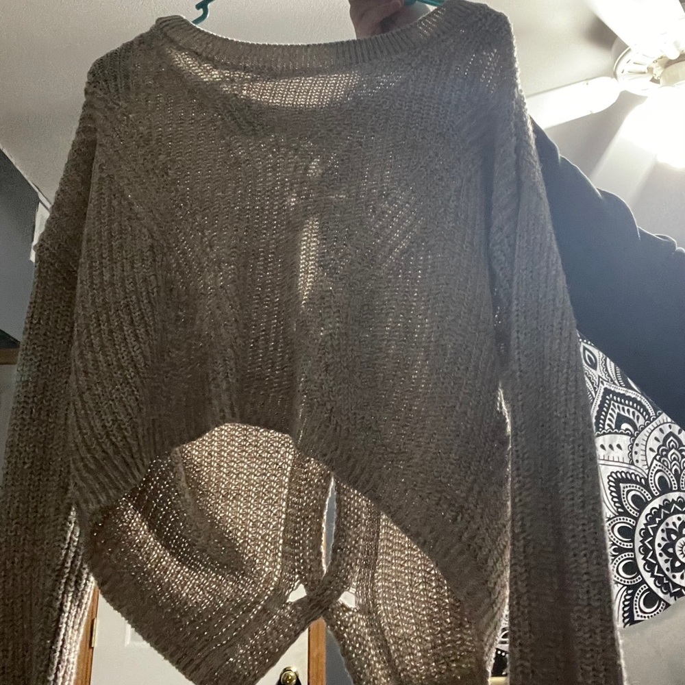 Cropped sweater